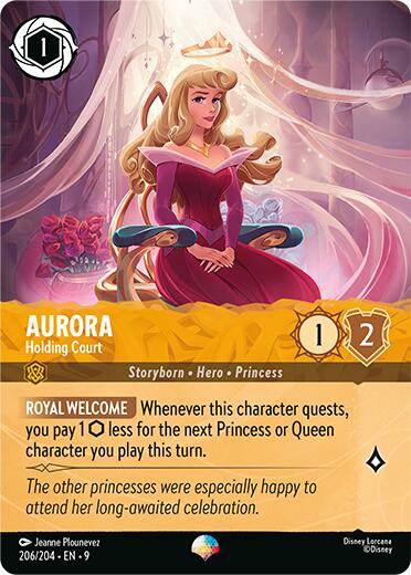 Aurora - Holding Court (Epic) - 206/204 - (Fabled)
