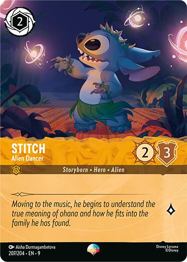 Stitch - Alien Dancer (Epic) - 207/204 - (Fabled)
