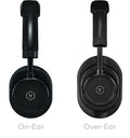 Master & Dynamic MW50+ On Plus Over Ear Wireless Headphones Black/Black