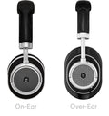 Master & Dynamic MW50+ On Plus Over Ear Wireless Headphones Silver/Black