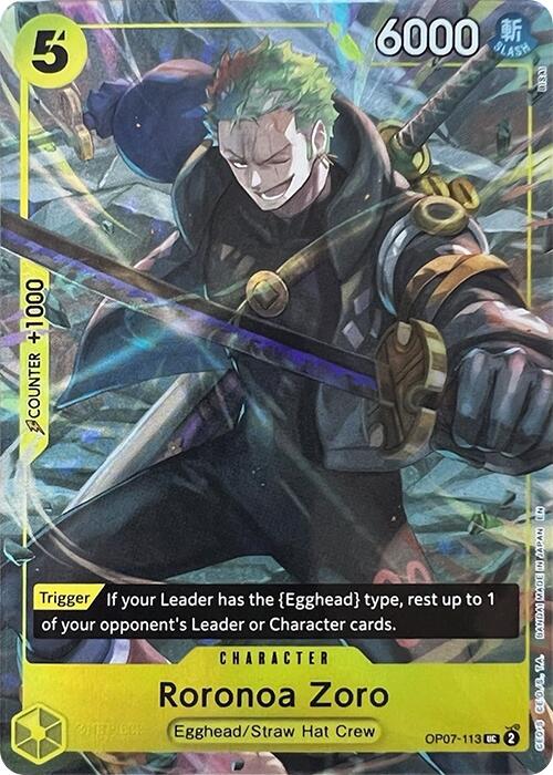Roronoa Zoro (Illustration Box Vol.3) - OP07-113 - (One Piece Promotion Cards)