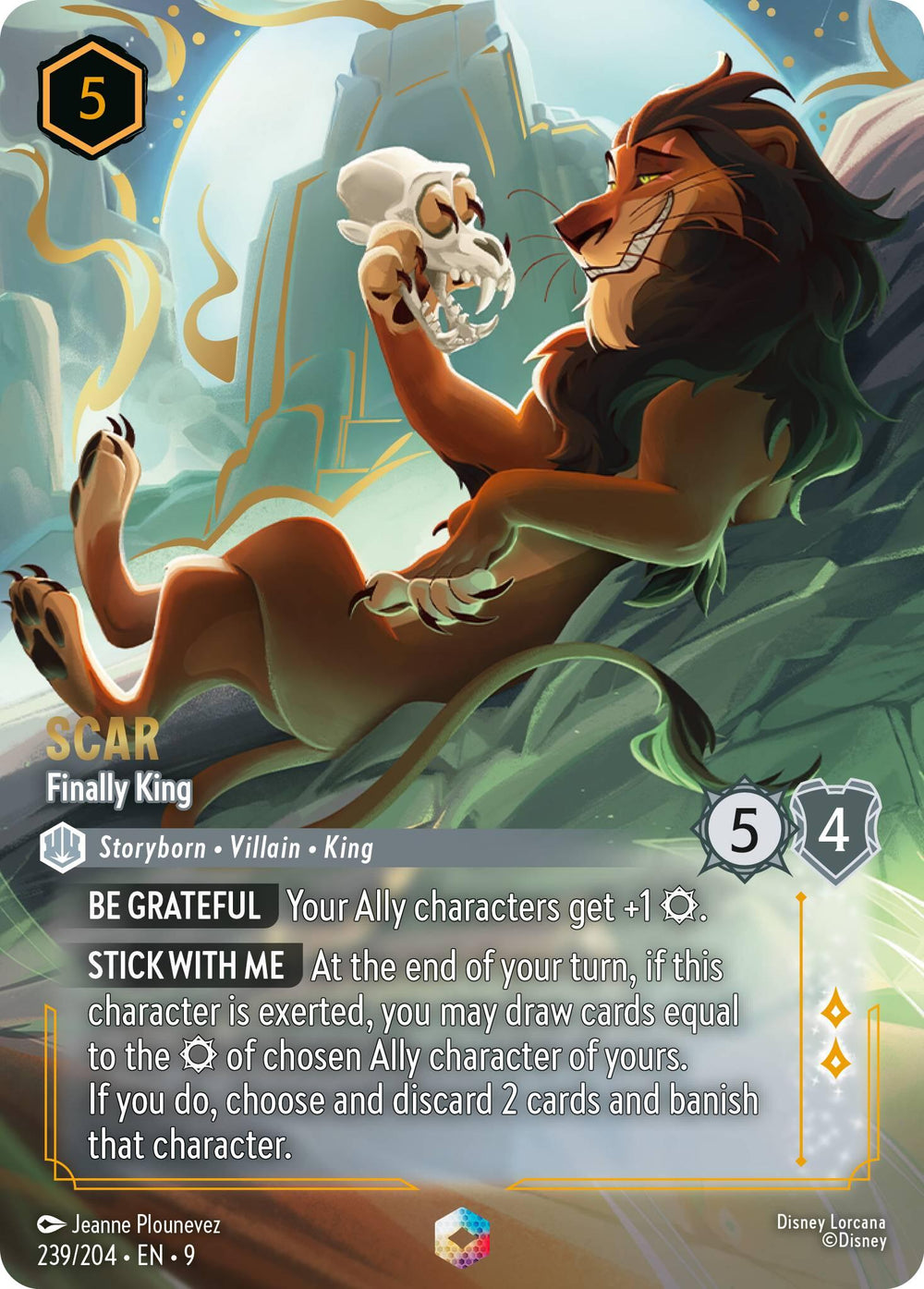Scar - Finally King (Enchanted) - 239/204