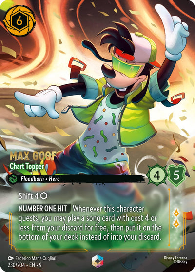 Max Goof - Chart Topper (Enchanted) - 230/204 - (Fabled)