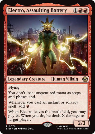 Electro, Assaulting Battery - 76 - (Marvel's Spider-Man)