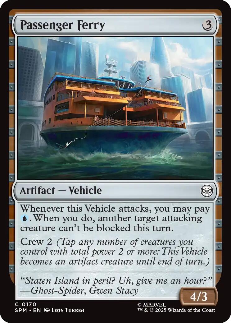 Passenger Ferry - 170 - (Marvel's Spider-Man)