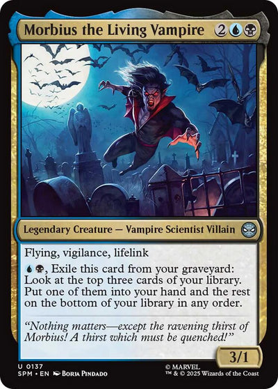 Morbius the Living Vampire - 137 - (Marvel's Spider-Man)