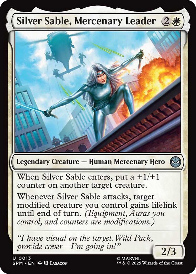 Silver Sable, Mercenary Leader - 13 - (Marvel's Spider-Man)