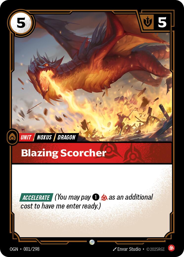 Origins - Blazing Scorcher 001/298