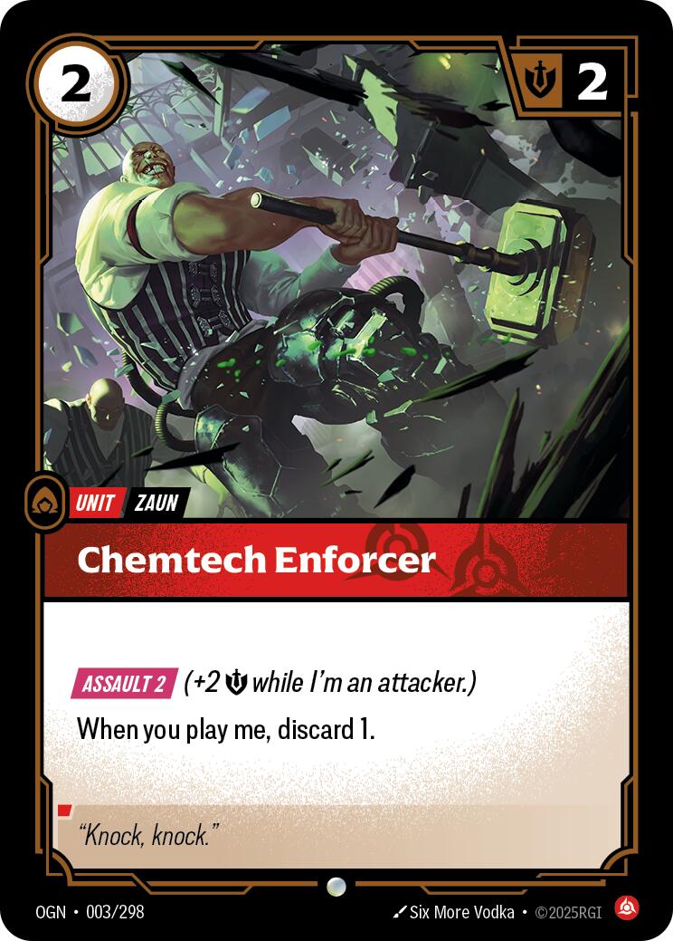 Origins - Chemtech Enforcer 003/298
