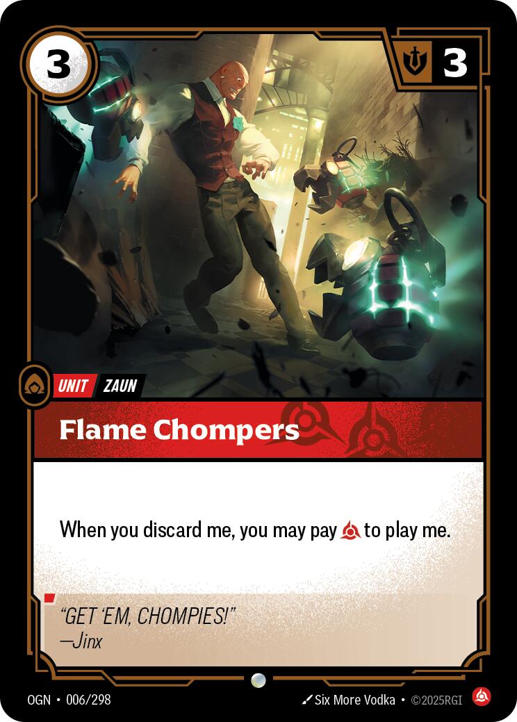 Origins - Flame Chompers 006/298