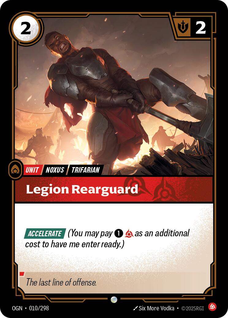Origins - Legion Rearguard 010/298