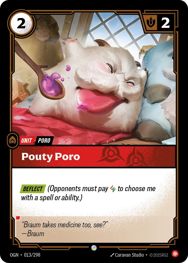 Origins - Pouty Poro 013/298
