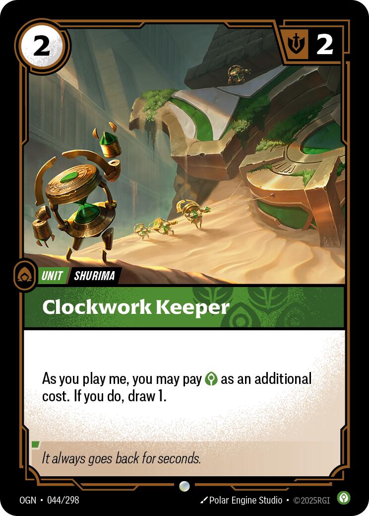 Origins - Clockwork Keeper 044/298