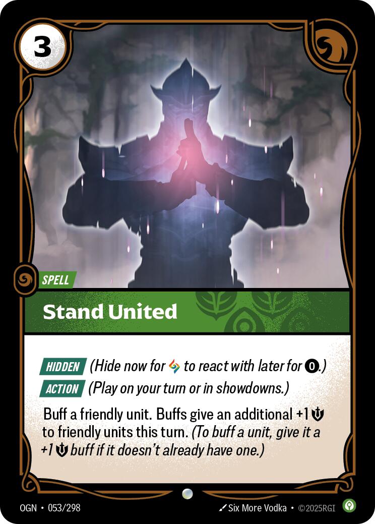 Origins - Stand United 053/298