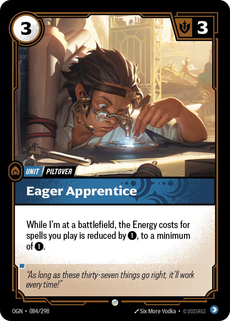 Origins - Eager Apprentice 084/298