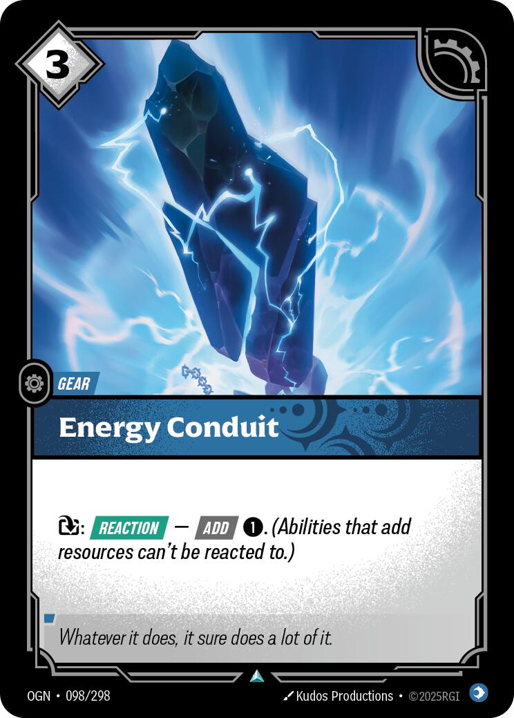 Origins - Energy Conduit 098/298
