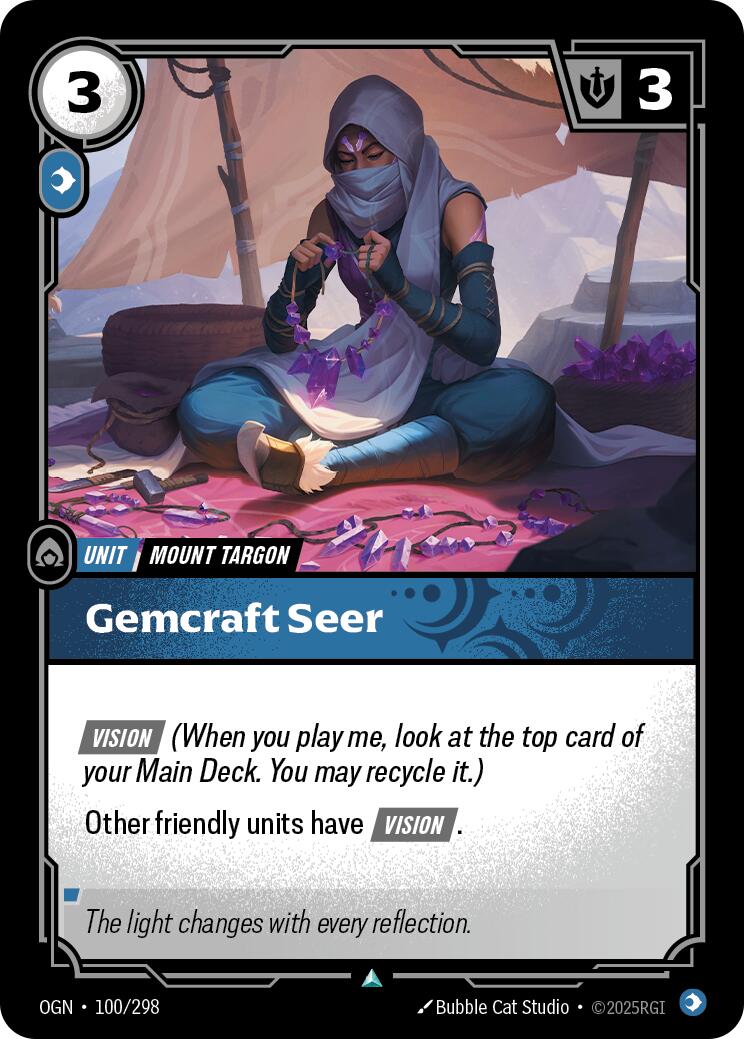 Origins - Gemcraft Seer 100/298