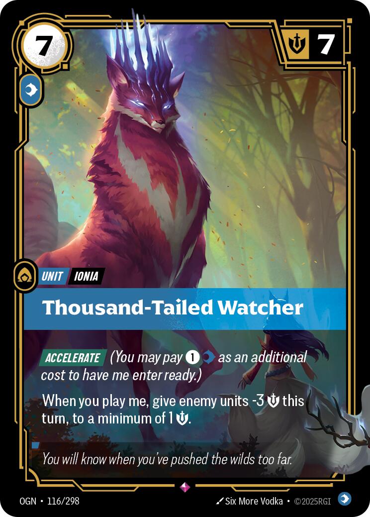 Origins - Thousand-Tailed Watcher 116/298
