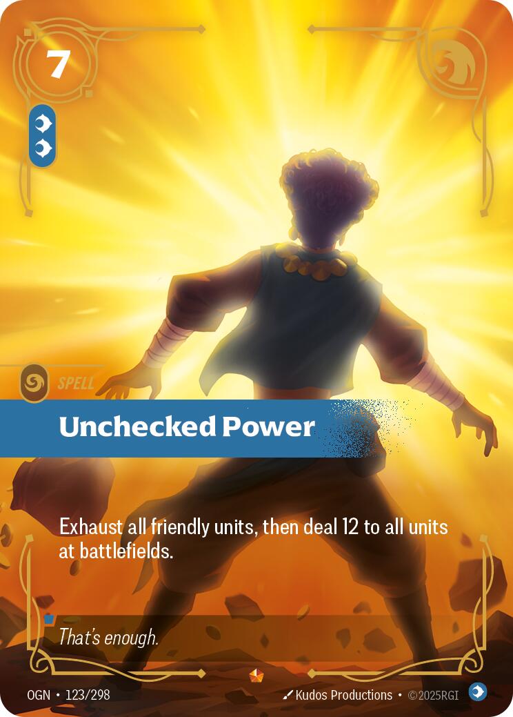 Origins - Unchecked Power 123/298