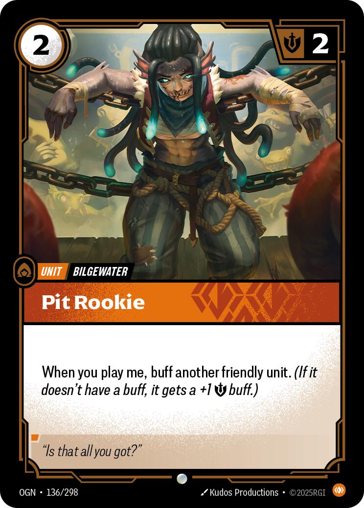Origins - Pit Rookie 136/298