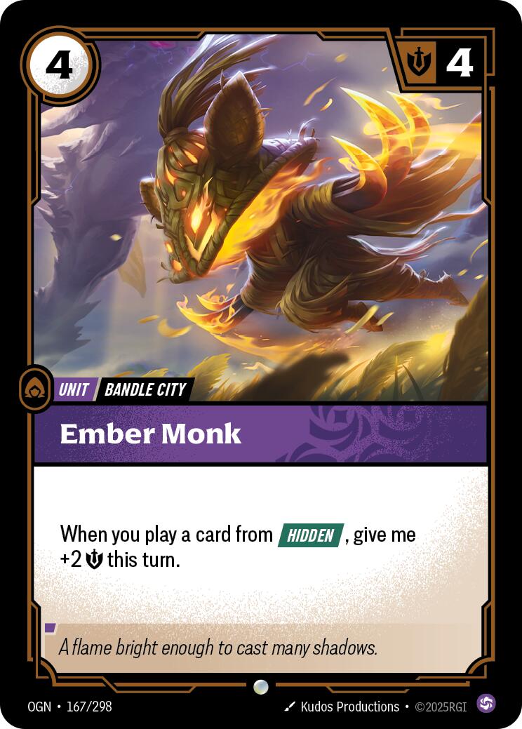 Origins - Ember Monk 167/298