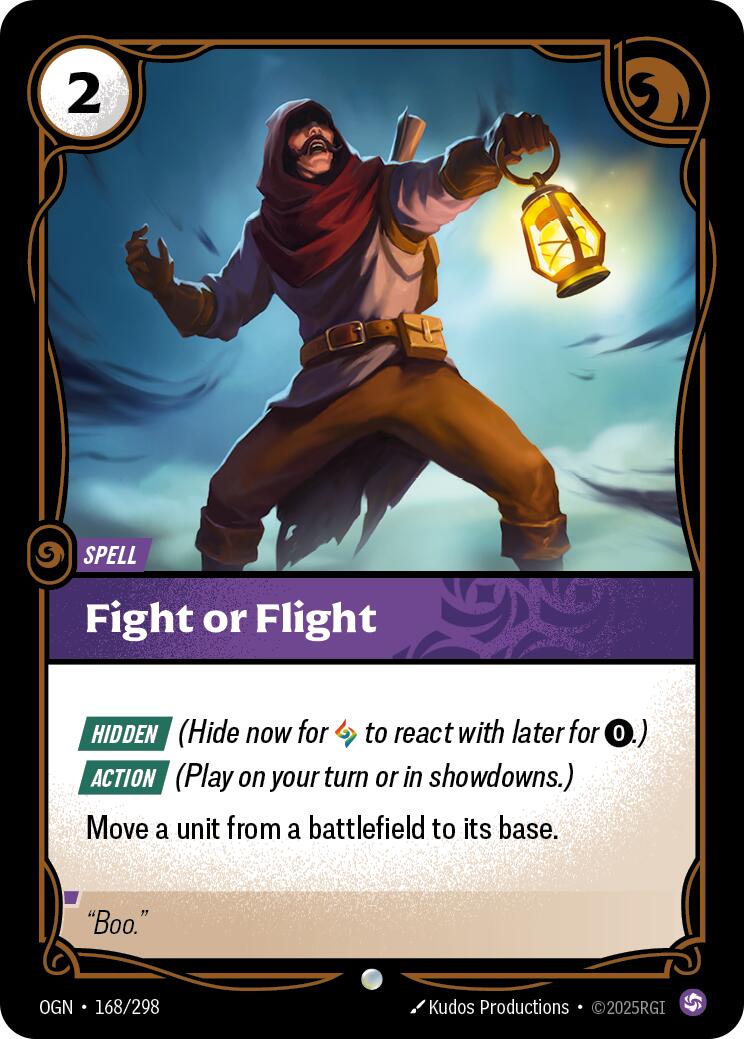 Origins - Fight or Flight 168/298
