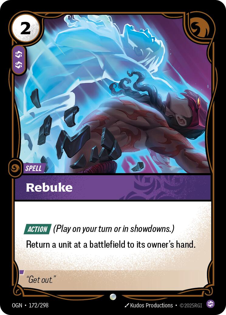 Origins - Rebuke 172/298