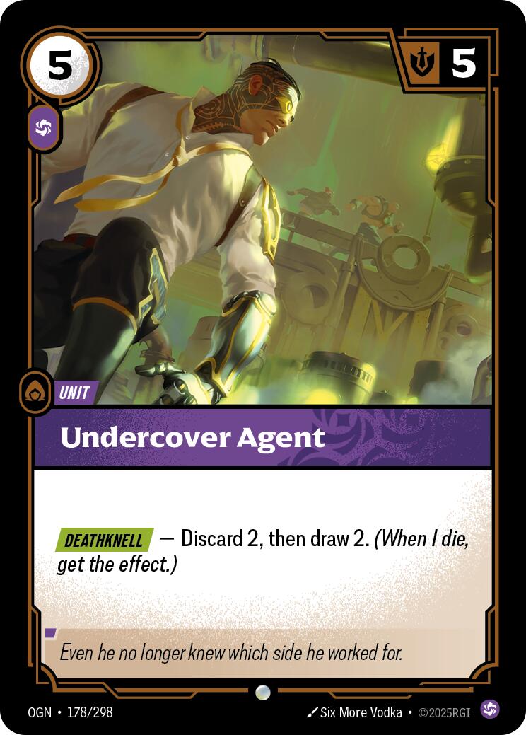 Origins - Undercover Agent 178/298