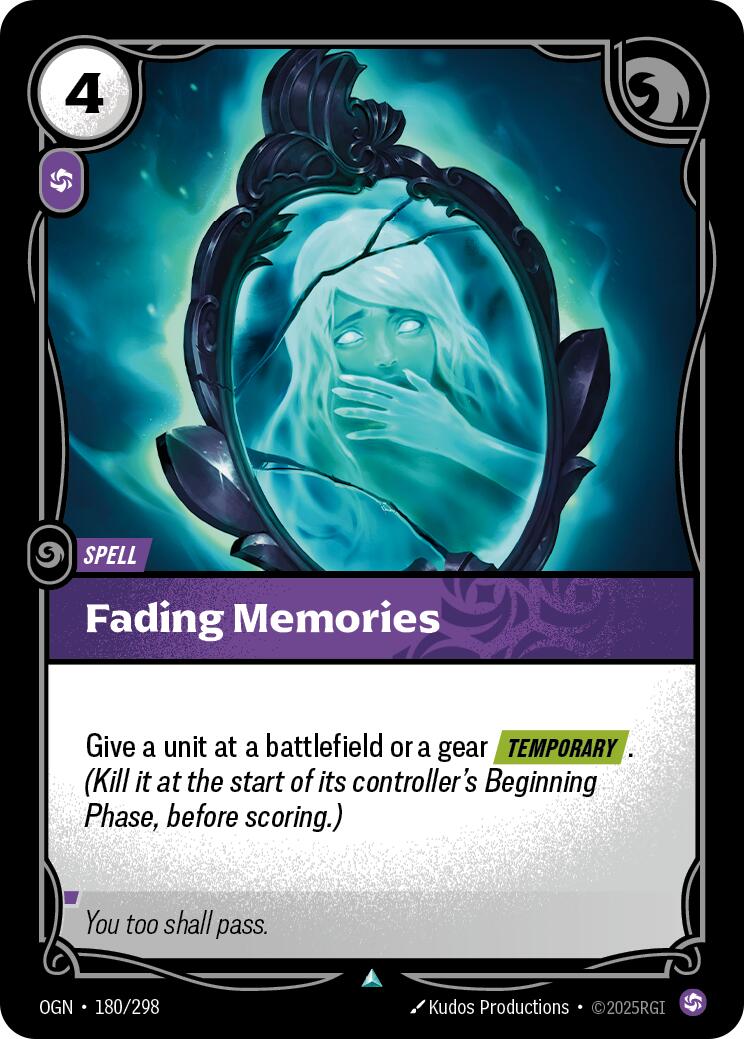 Origins - Fading Memories 180/298