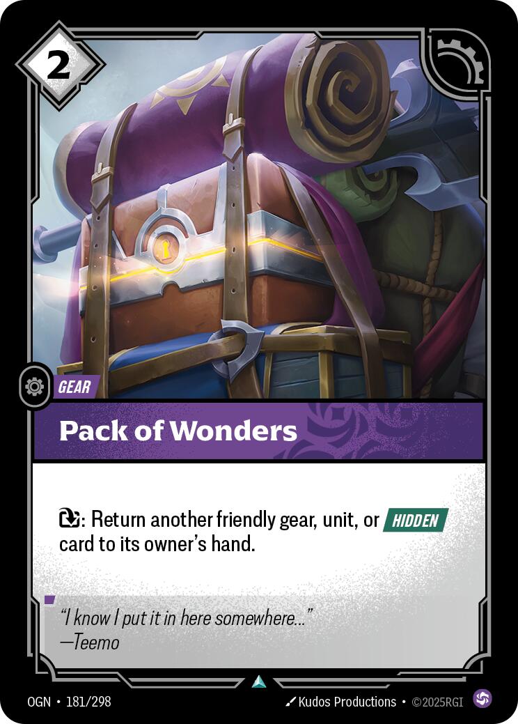Origins - Pack of Wonders 181/298