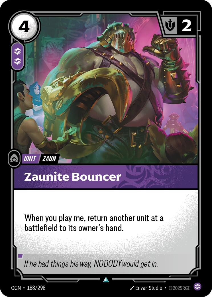 Origins - Zaunite Bouncer 188/298