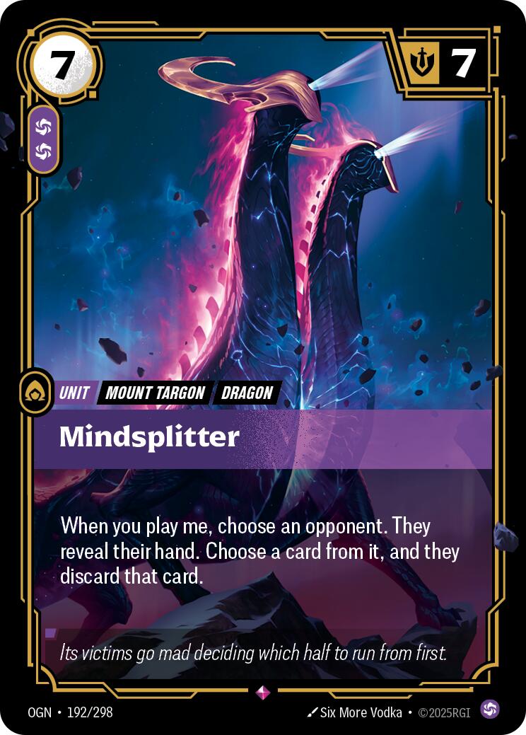 Origins - Mindsplitter 192/298