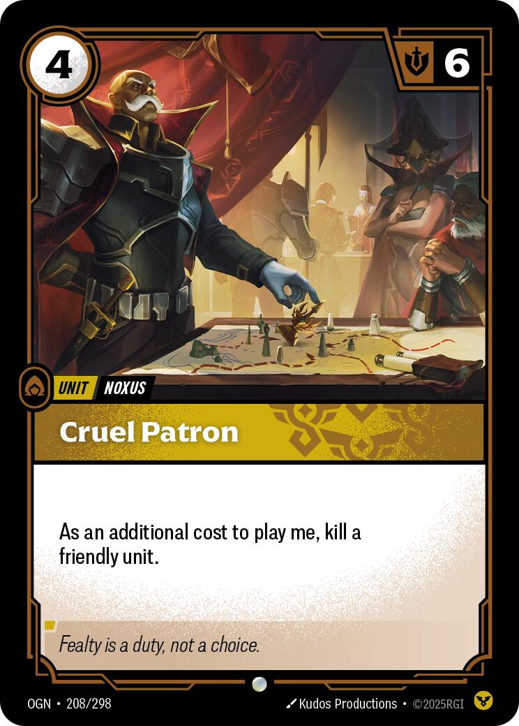 Origins - Cruel Patron 208/298