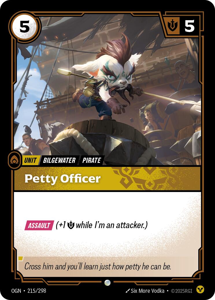 Origins - Petty Officer 215/298