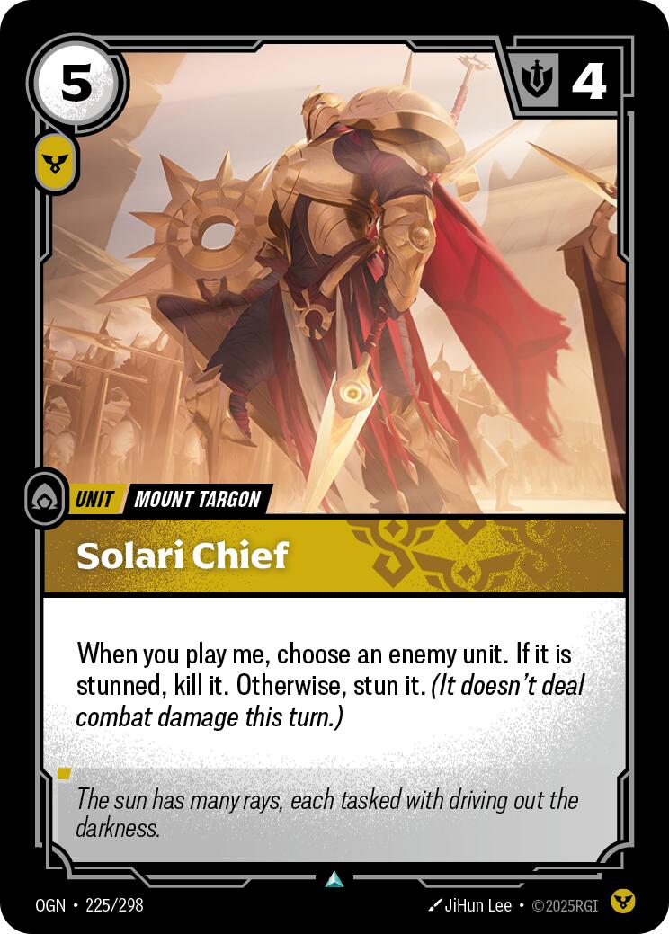Origins - Solari Chief 225/298