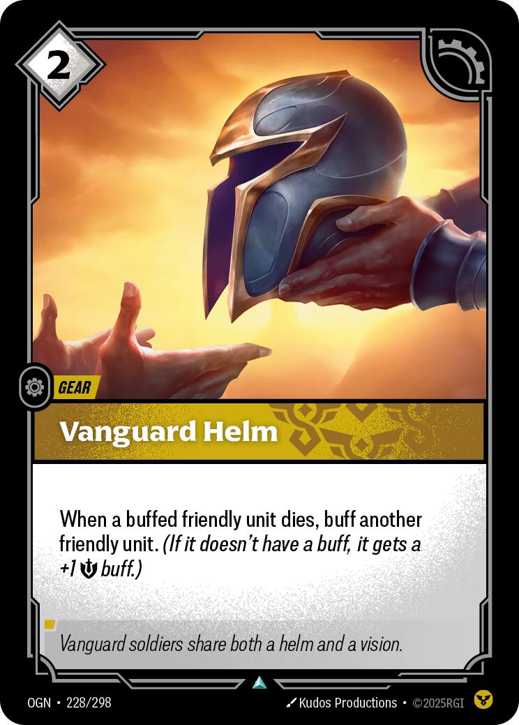 Origins - Vanguard Helm 228/298