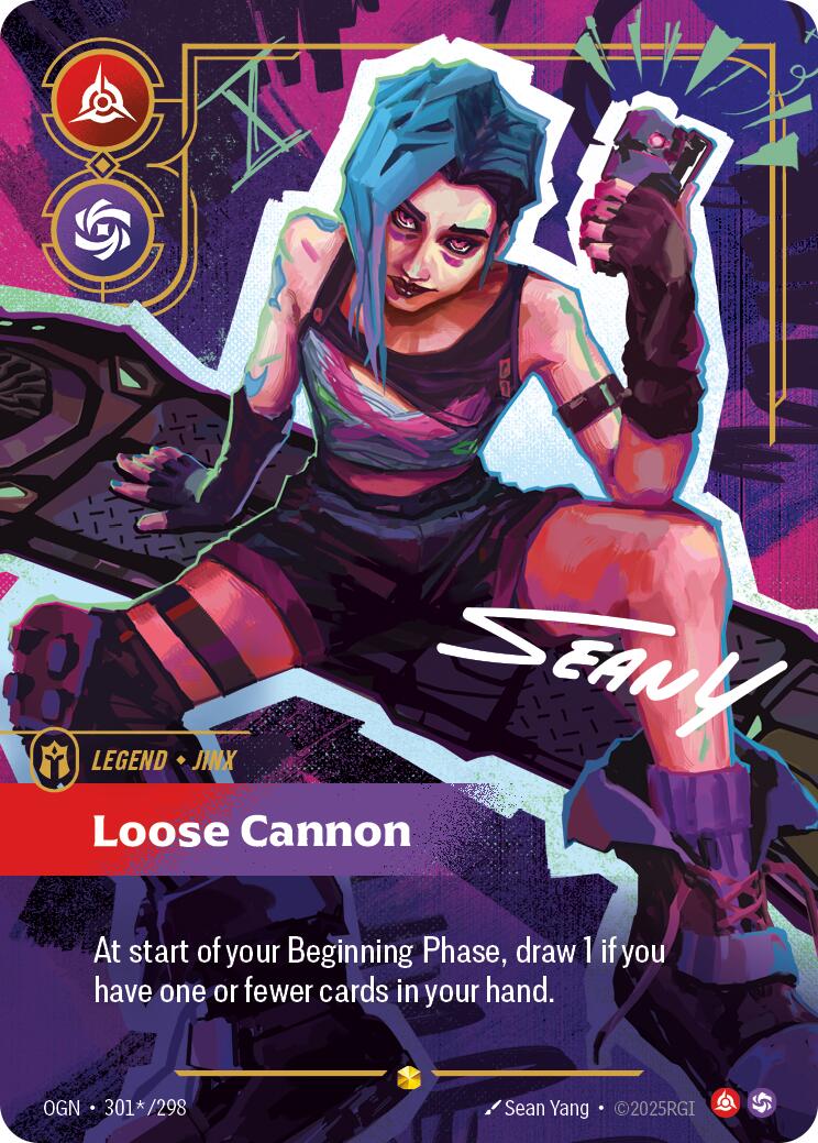 Jinx - Loose Cannon (Signature) [OGN - 301*/298]