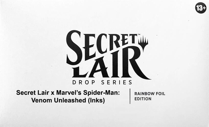Secret Lair x Marvel's Spider-Man: Venom Unleashed (Inks) - Rainbow Foil Edition
