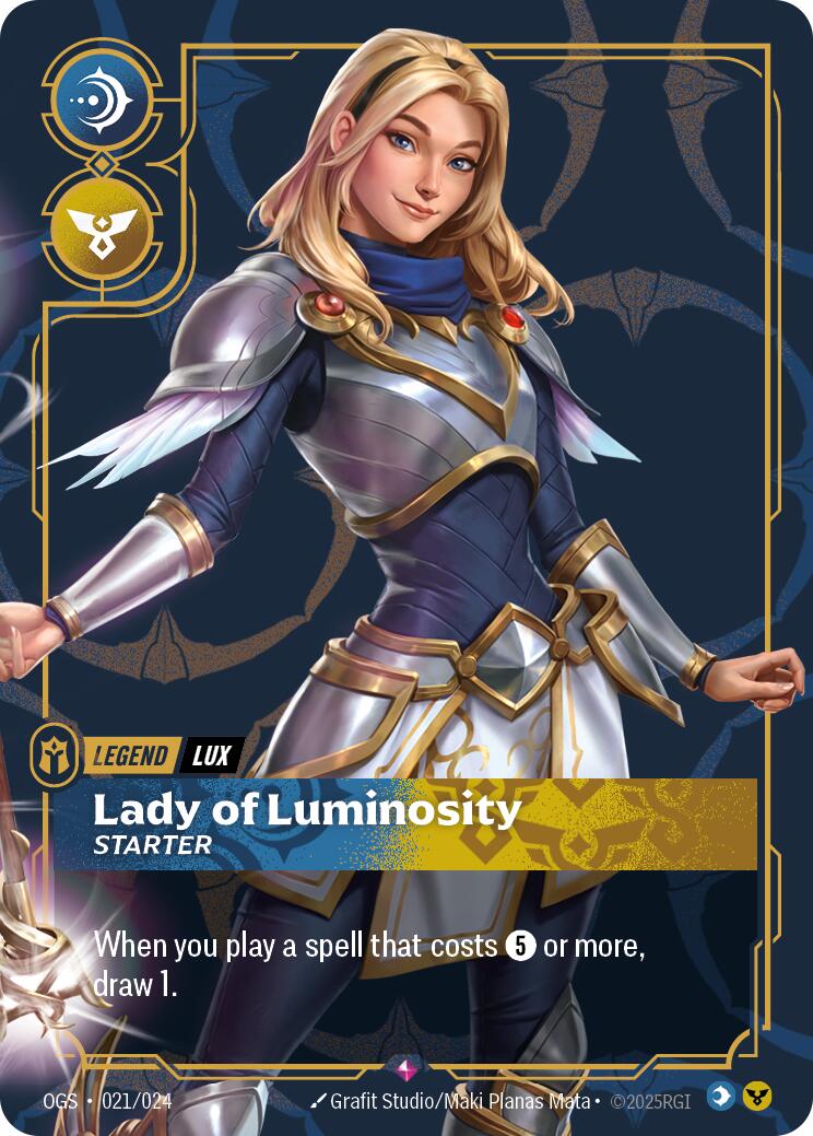 Origins: Proving Grounds - Lux - Lady of Luminosity (Starter) 021/024