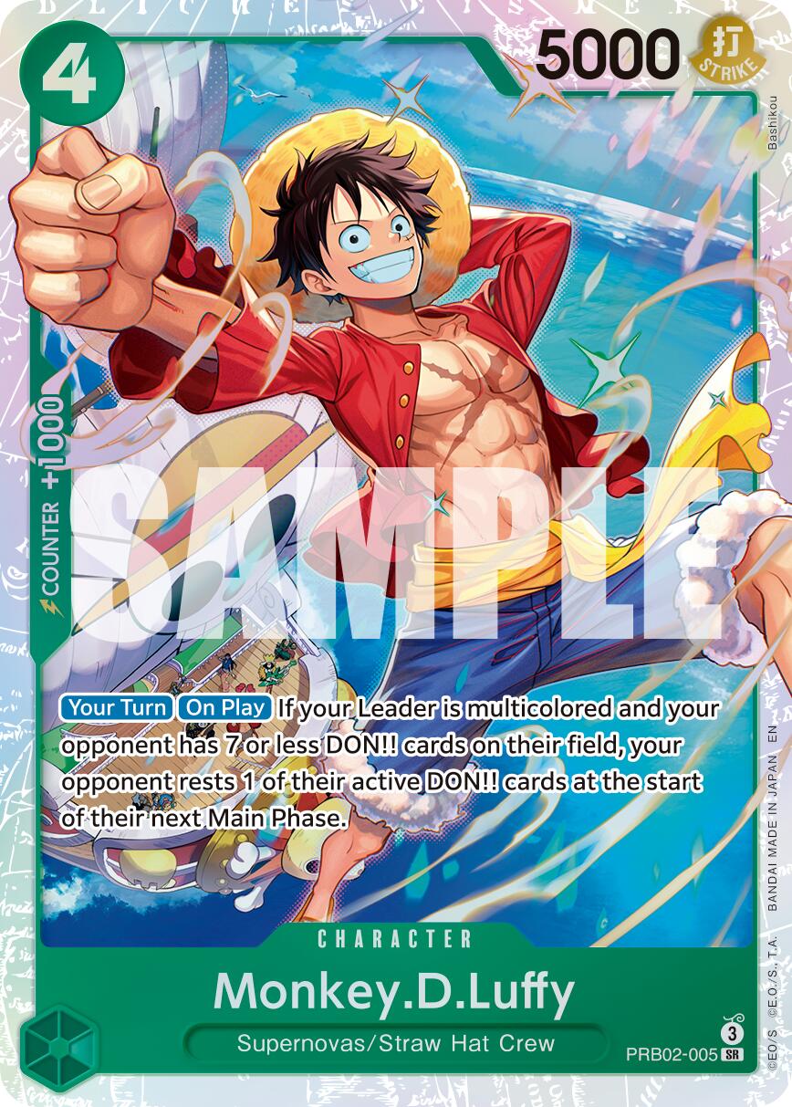 Monkey.D.Luffy - PRB02-005 - PRB02-005 - (Premium Booster -The Best- Vol. 2)