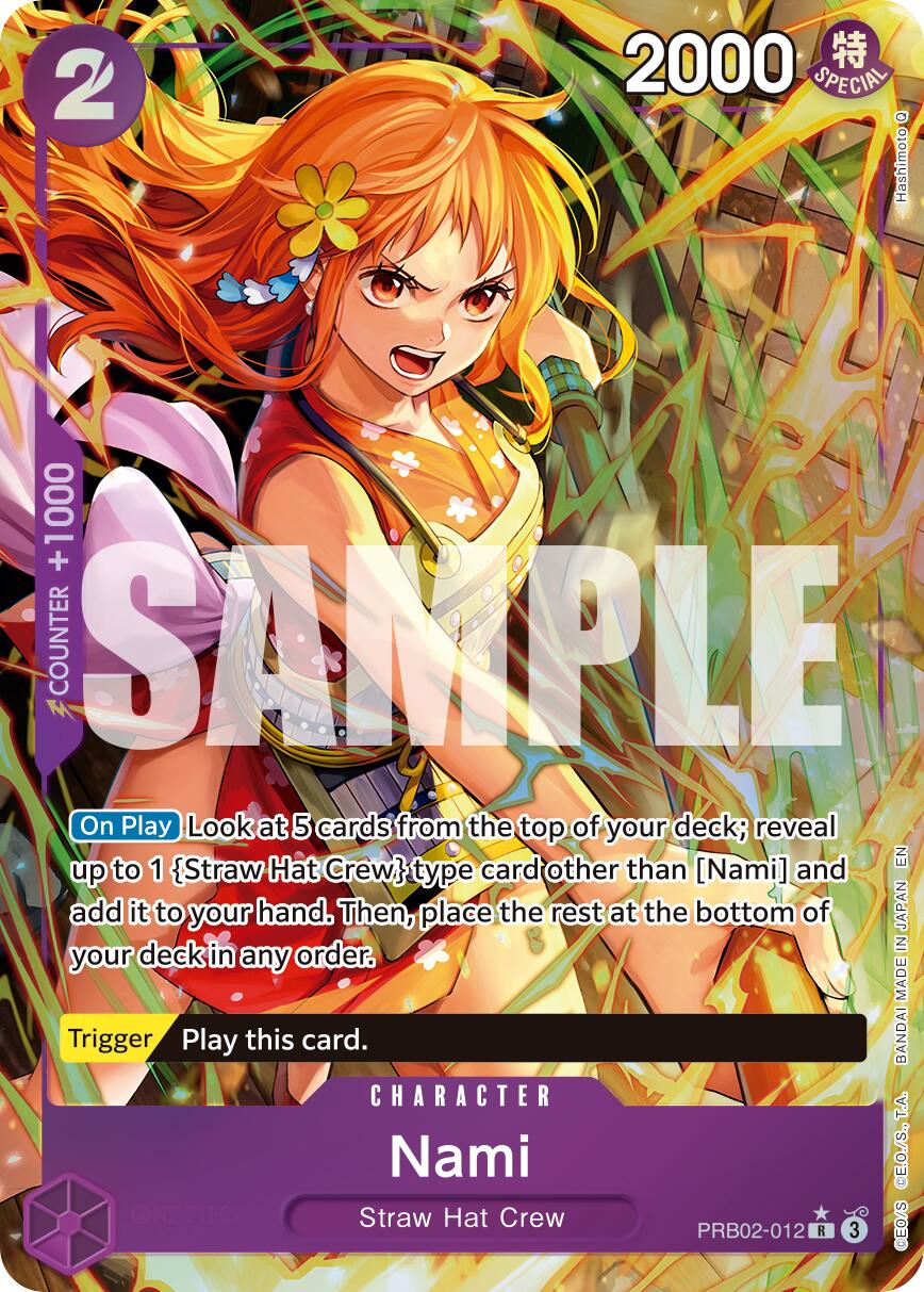 Nami (Alternate Art) - PRB02-012 - (Premium Booster -The Best- Vol. 2)
