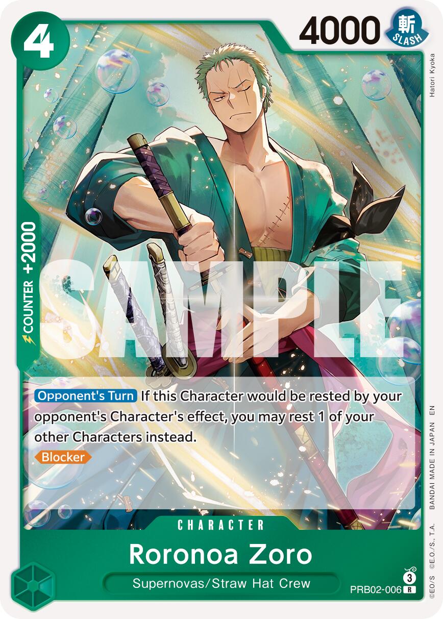 Roronoa Zoro - PRB02-006 - PRB02-006 - (Premium Booster -The Best- Vol. 2)
