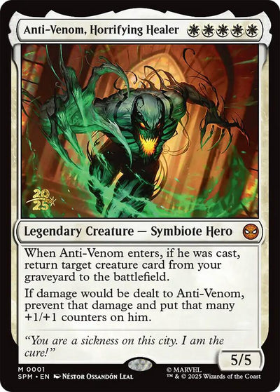 Anti-Venom, Horrifying Healer - 1 - (Prerelease Cards)