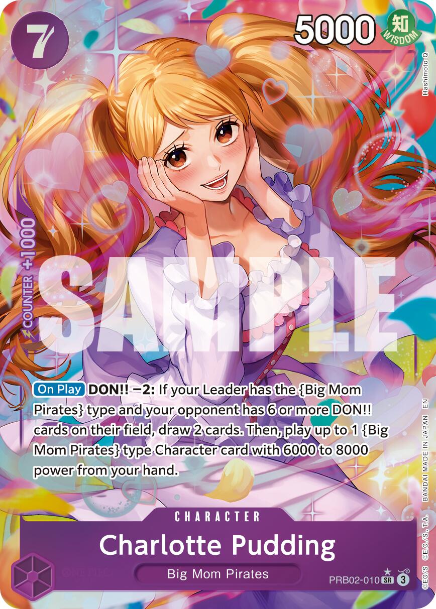 Charlotte Pudding - PRB02-010 (Alternate Art) - PRB02-010 - (Premium Booster -The Best- Vol. 2)