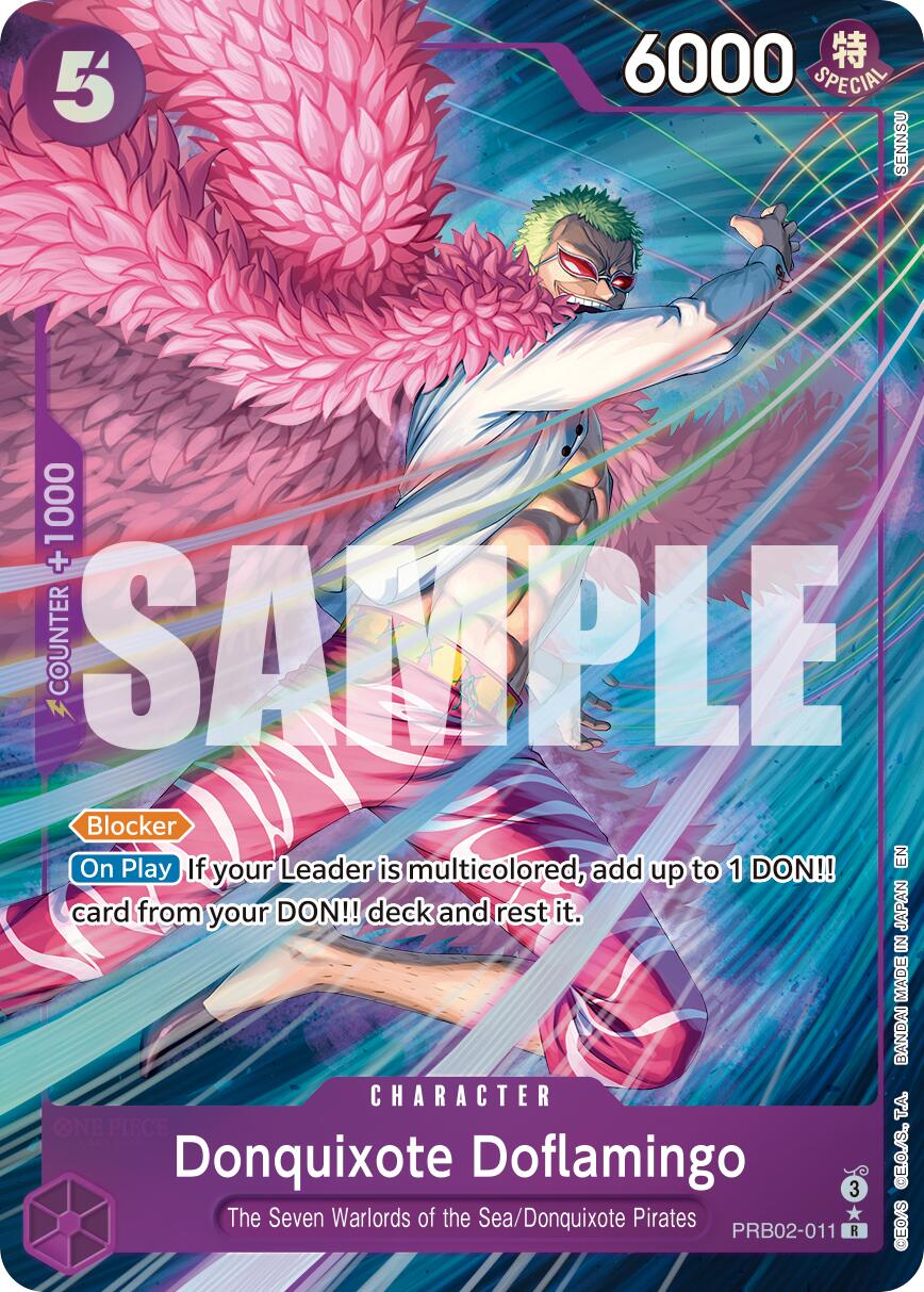 Donquixote Doflamingo (Alternate Art) - PRB02-011 - (Premium Booster -The Best- Vol. 2)