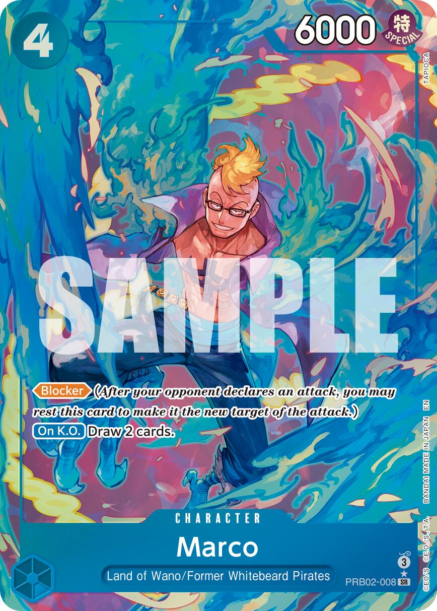 Marco (Alternate Art) - PRB02-008 - (Premium Booster -The Best- Vol. 2)