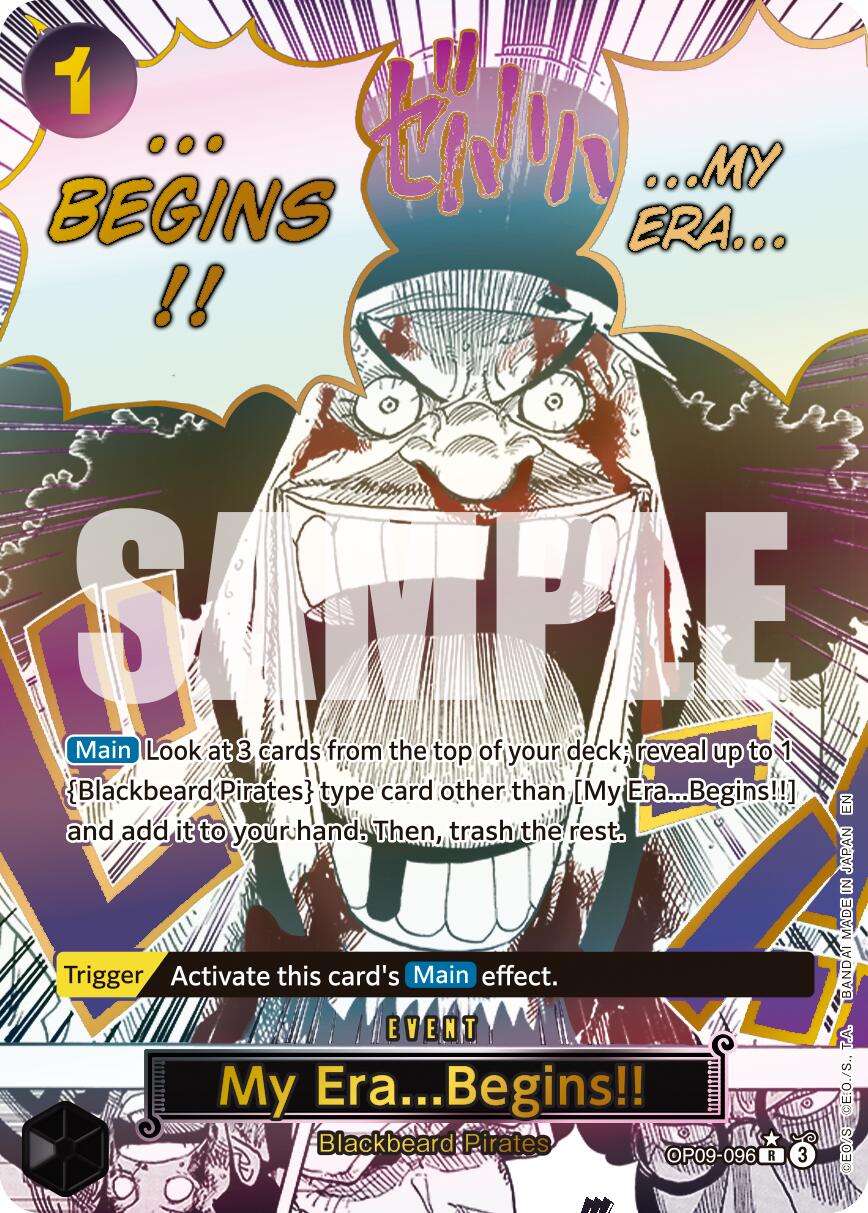 My Era...Begins!! (Alternate Art) - OP09-096 - (Premium Booster -The Best- Vol. 2)