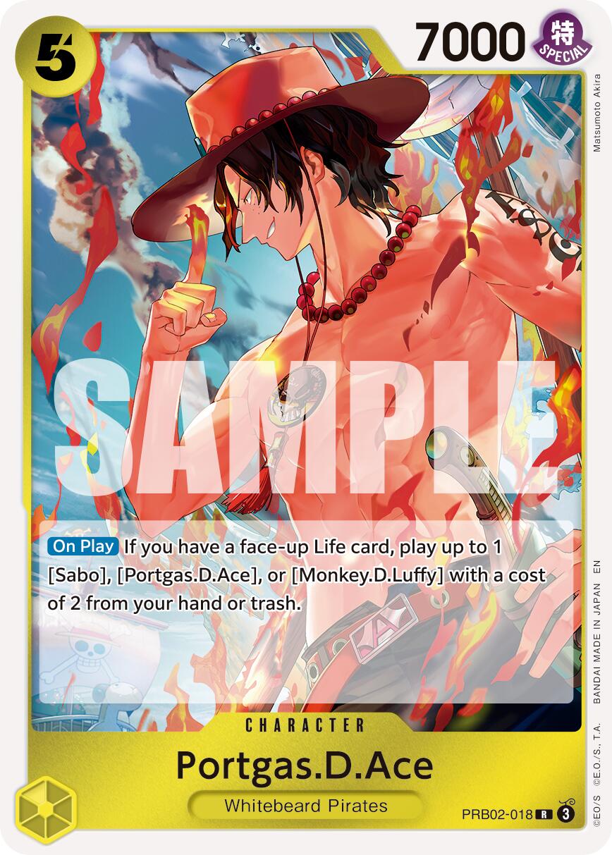 Portgas.D.Ace - PRB02-018 - PRB02-018 - (Premium Booster -The Best- Vol. 2)