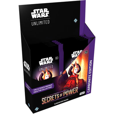 Star Wars Unlimited: Secrets of Power - Secrets of Power Carbonite Edition - Booster Display