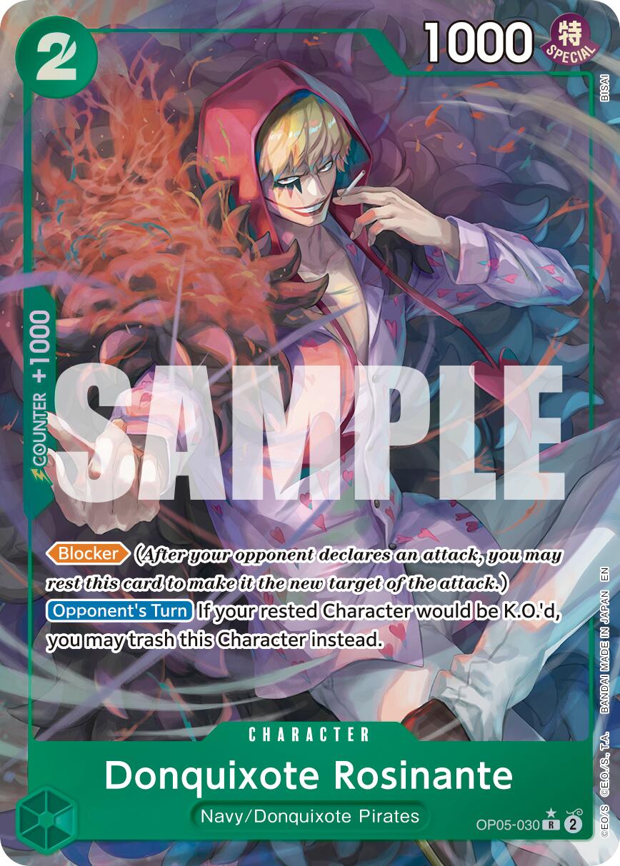 Donquixote Rosinante (Alternate Art) - OP05-030 - (Premium Booster -The Best- Vol. 2)
